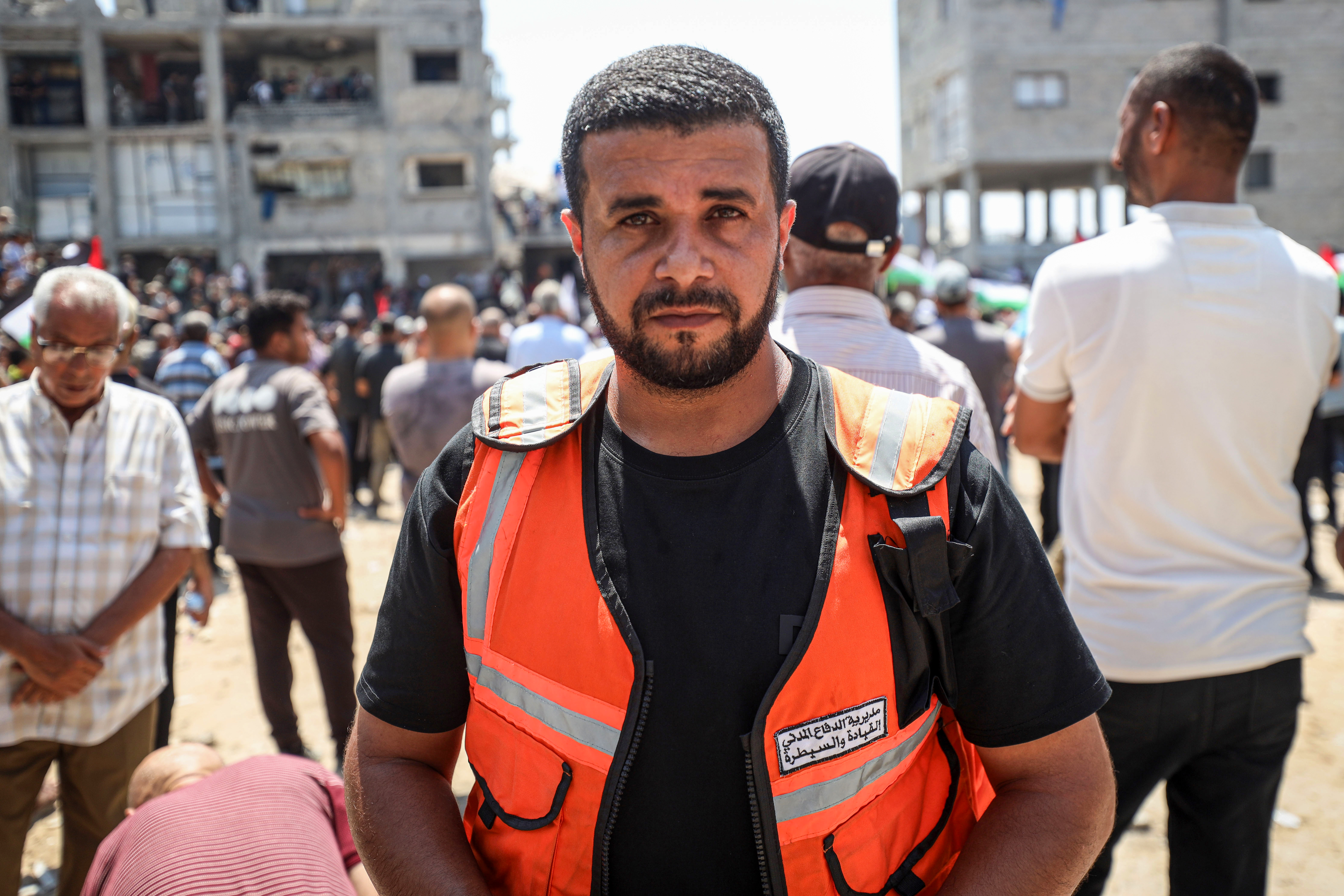 Mahmoud Bassal, spokesperson for Gaza’s Civil Defence