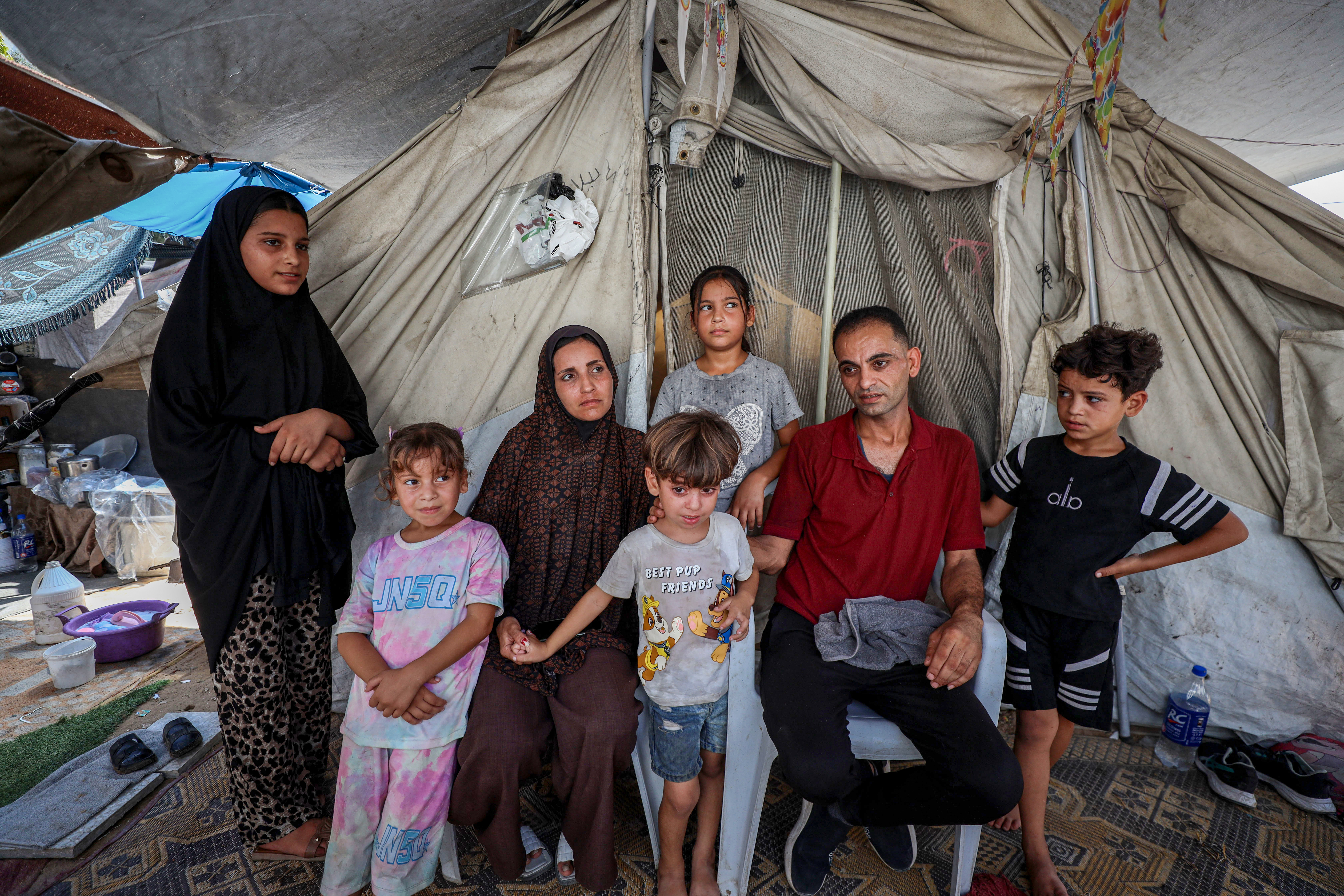 The parents and their children are living through severe psychological distress amid uncertainty and not knowing the fate of their two missing sons