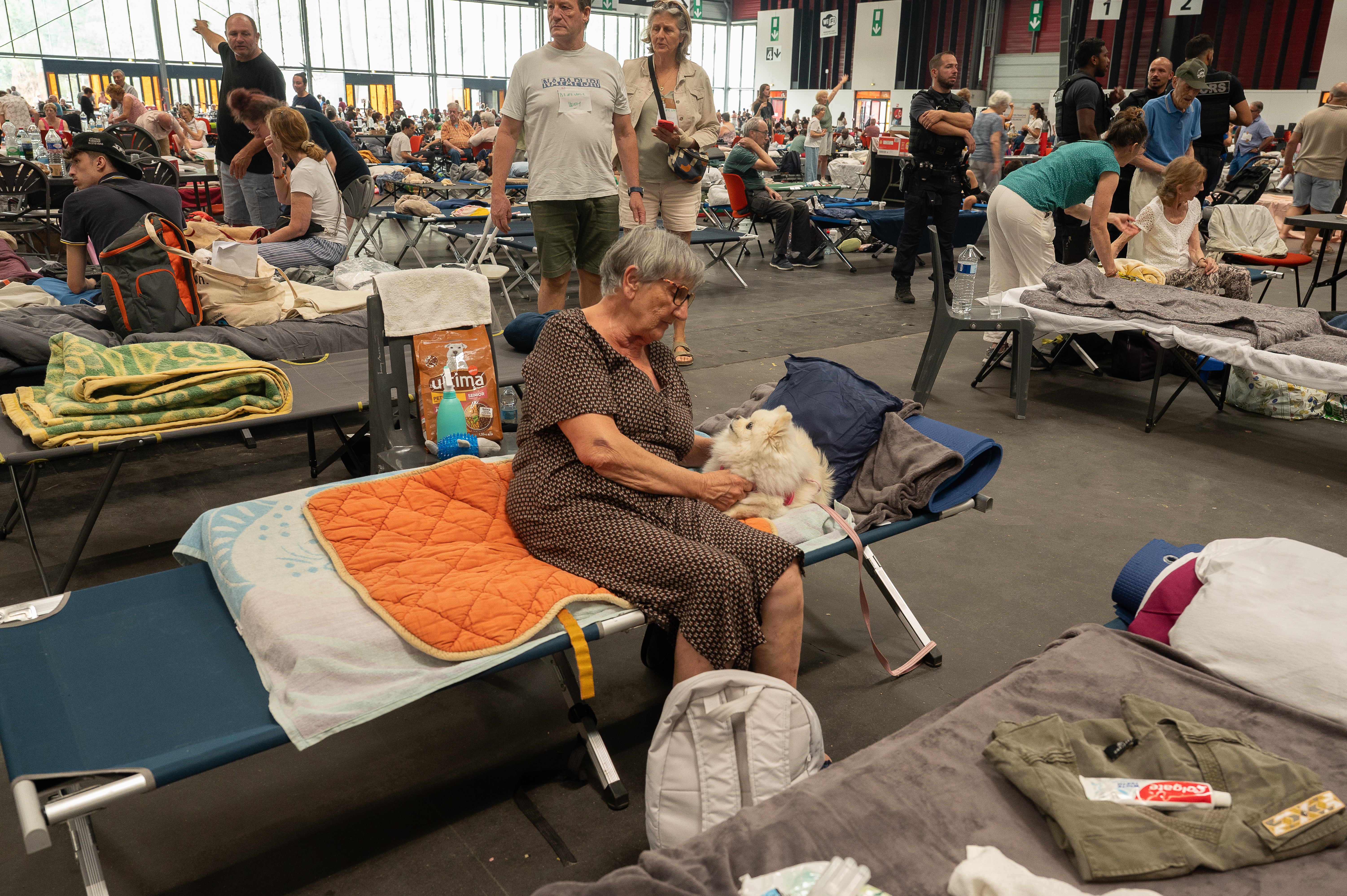 Wildfires rage in France and Spain, forcing mass evacuations