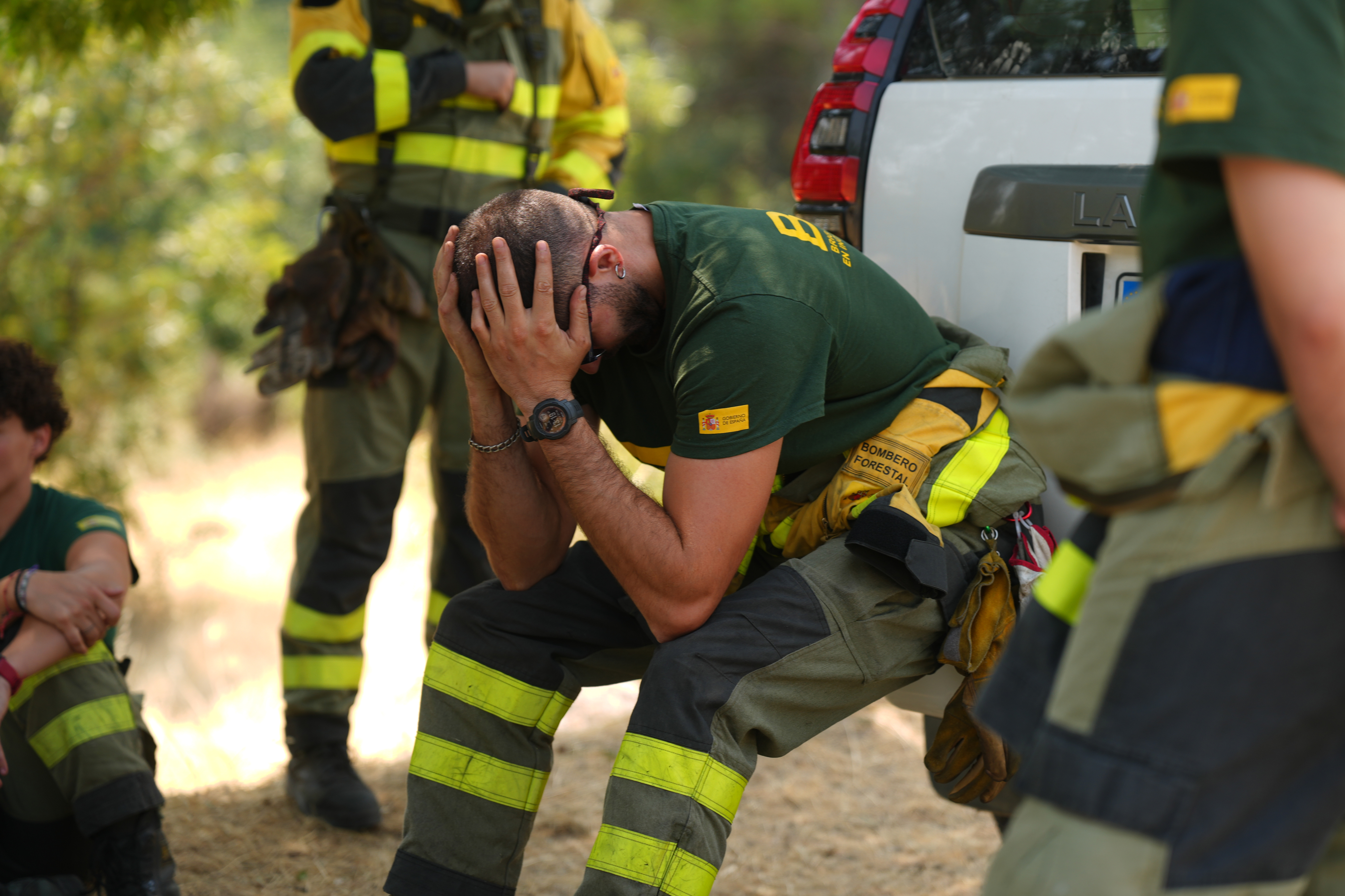 Wildfires rage in France and Spain, forcing mass evacuations