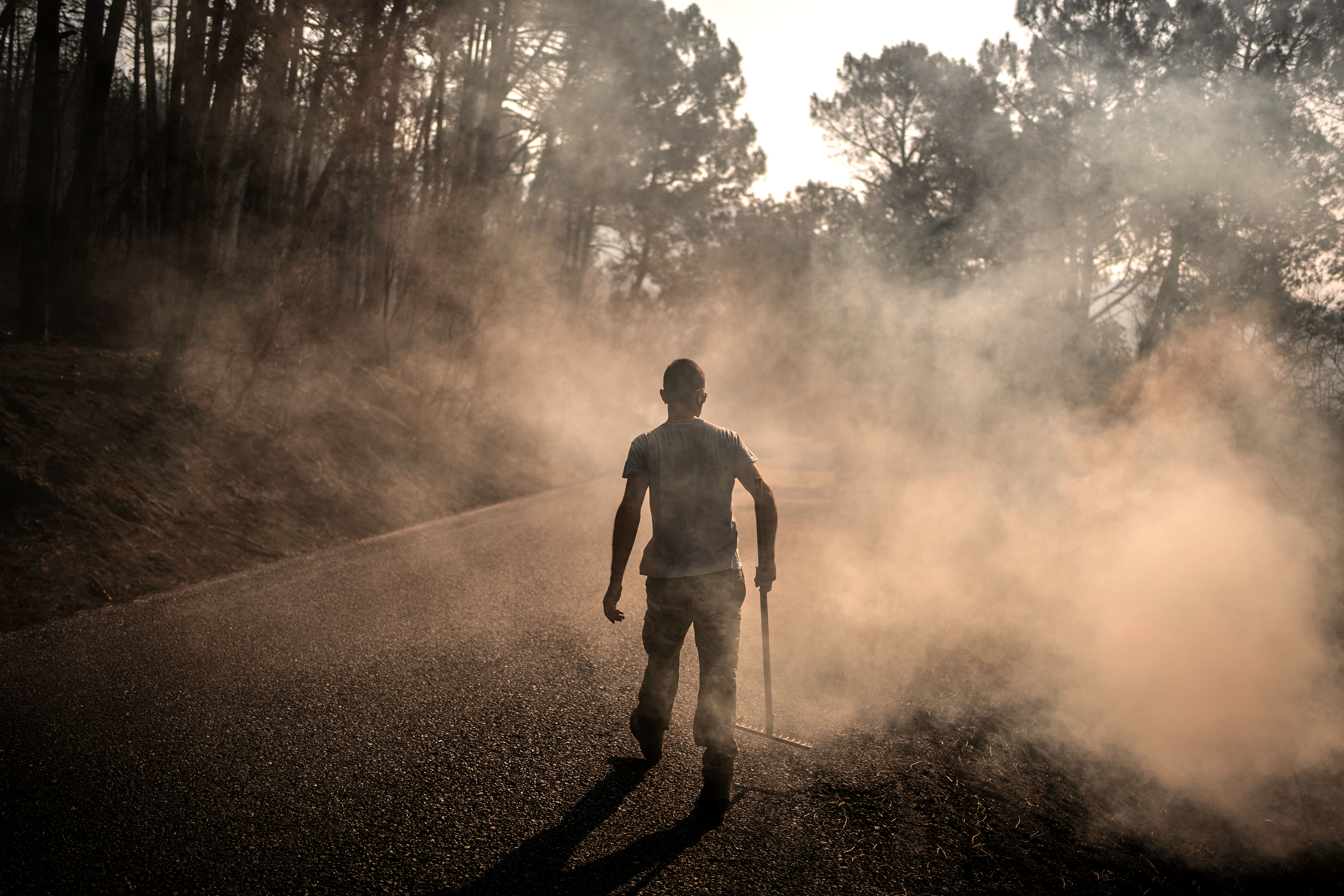 Wildfires rage in France and Spain, forcing mass evacuations