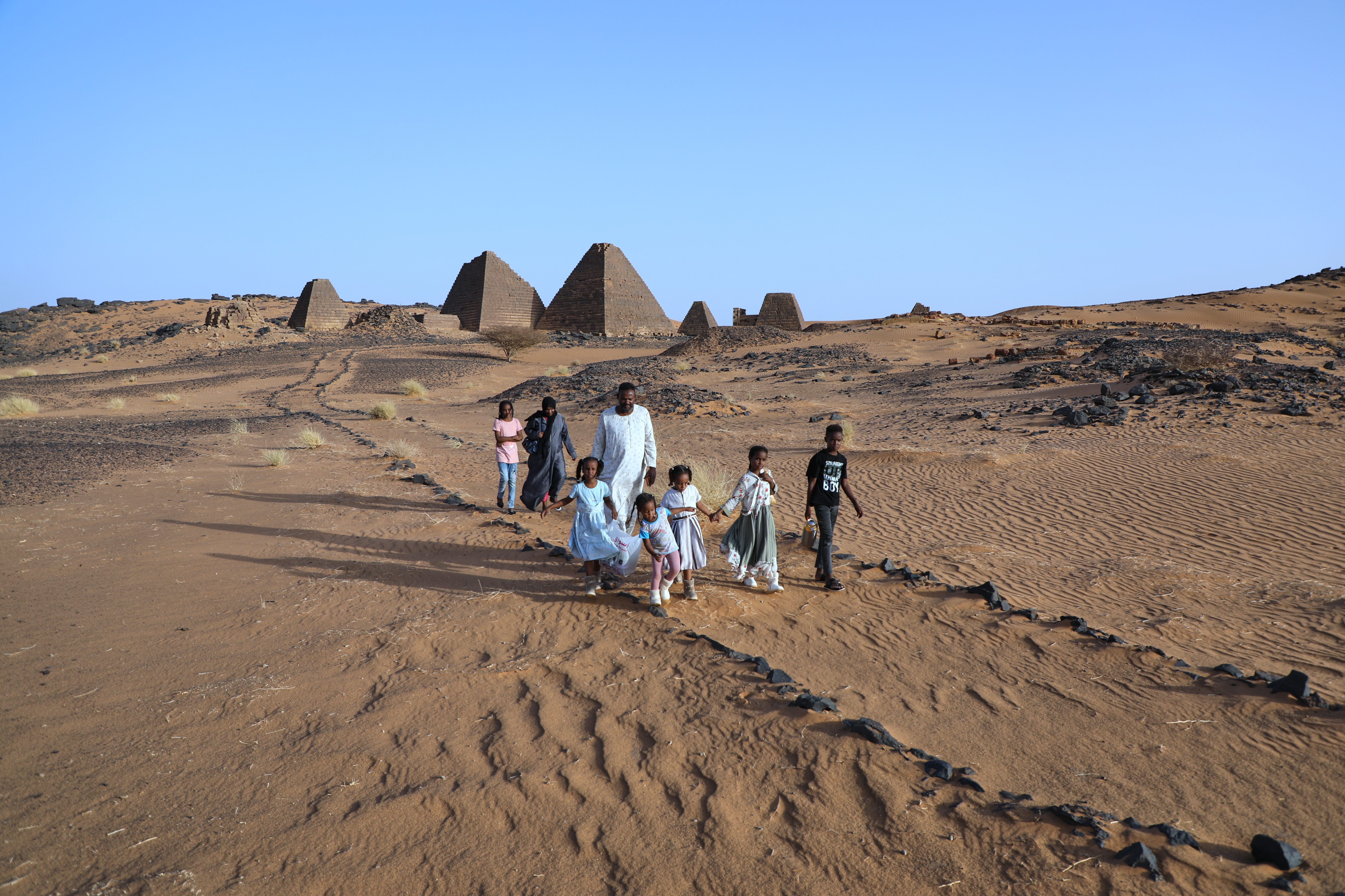 Sudan Meroe Pyramids