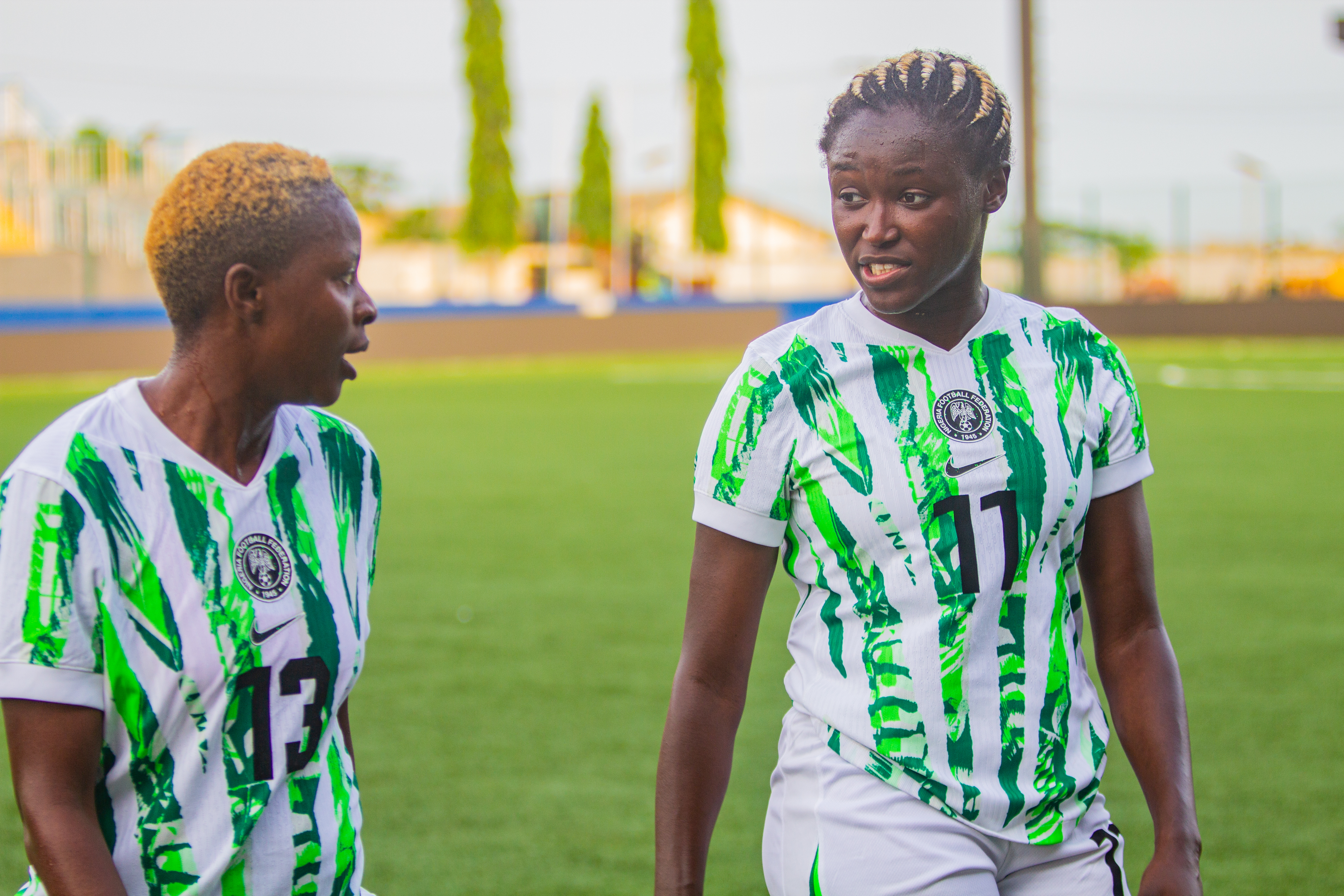 Ngozi Sonia Okobi-Okeoghene and Omorinsola Omowunmi Ajike Babajide react.