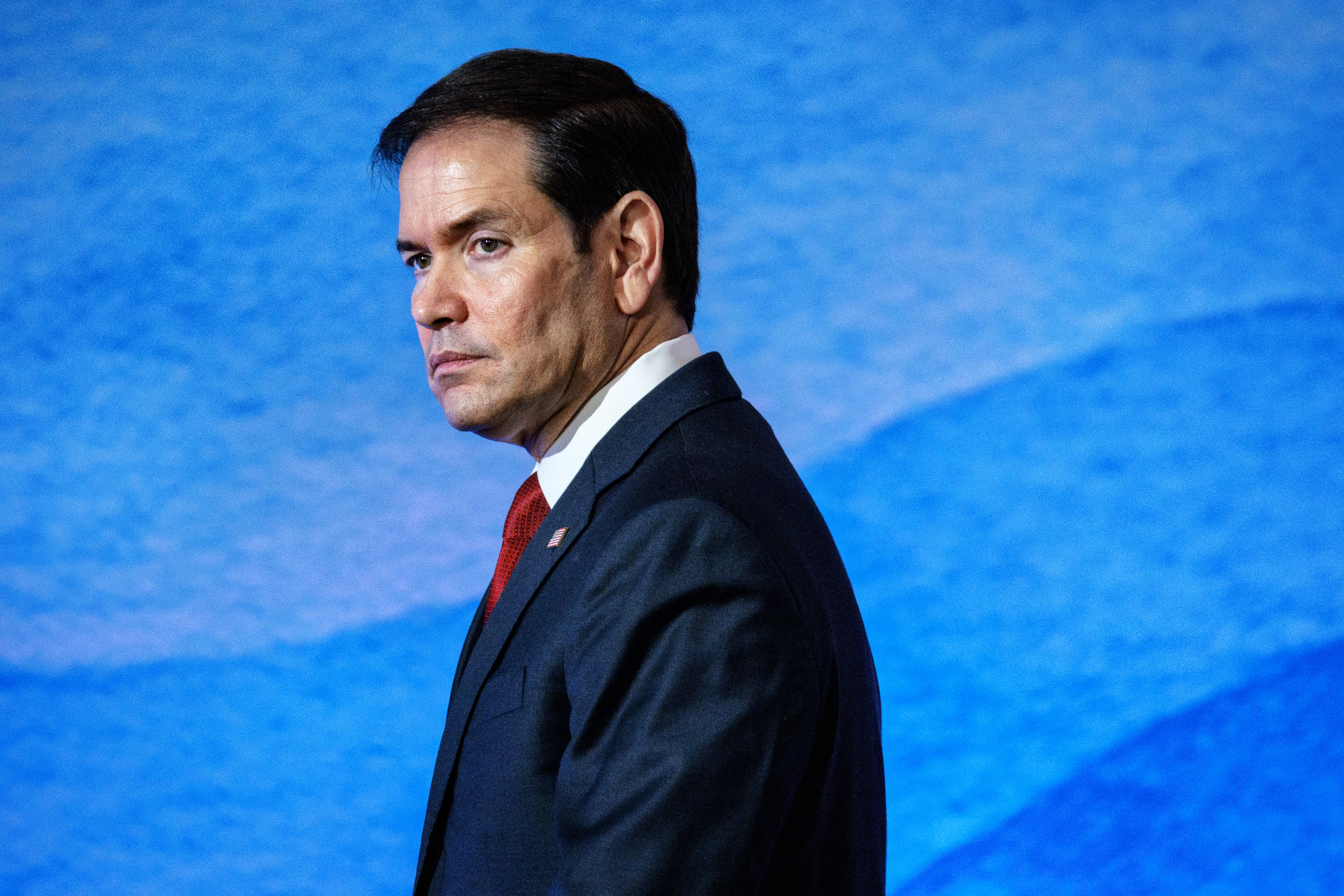 MANILA, PHILIPPINES - JULY 23: US Secretary of State Marco Rubio attends the 33rd ASEAN Regional Forum (ARF), part of the ASEAN Foreign Ministers' Meeting, at the Philippine International Convention Center on July 23, 2026 in Pasay, Metro Manila, Philippines. The ASEAN Foreign Ministers’ Meeting comes as the region confronts mounting geopolitical tensions, with discussions expected to focus on the U.S.-Israel war with Iran and its impact on energy supplies and trade, Myanmar’s deepening civil conflict, and efforts to advance a long-delayed code of conduct in the disputed South China Sea. (Photo by Ezra Acayan/Getty Images)