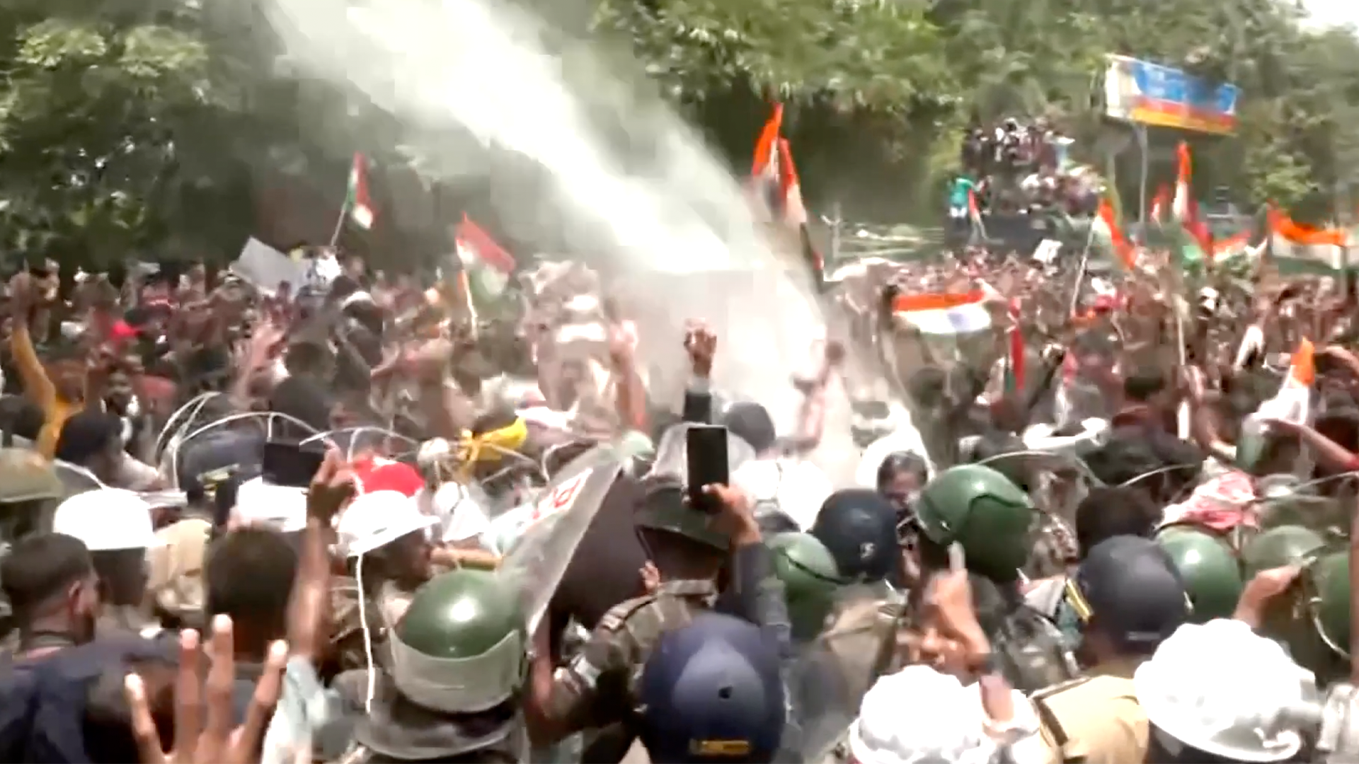 Indian police attack protesters seeking action over ‘exam irregularities’