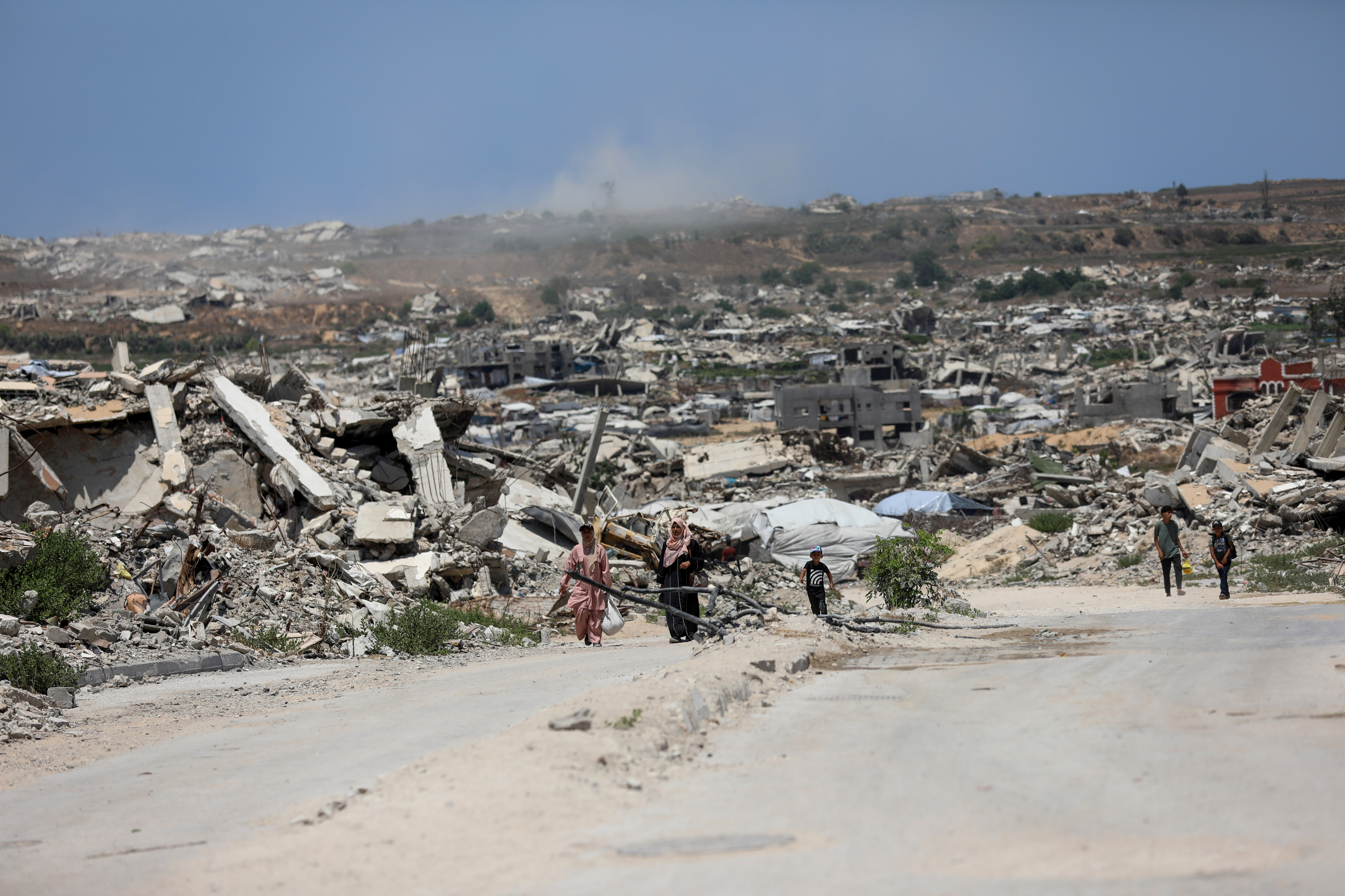 Palestinians in Gaza are watching Israel’s upcoming election with uncertainty, fearing further escalation and displacement while hoping for an end to the war.