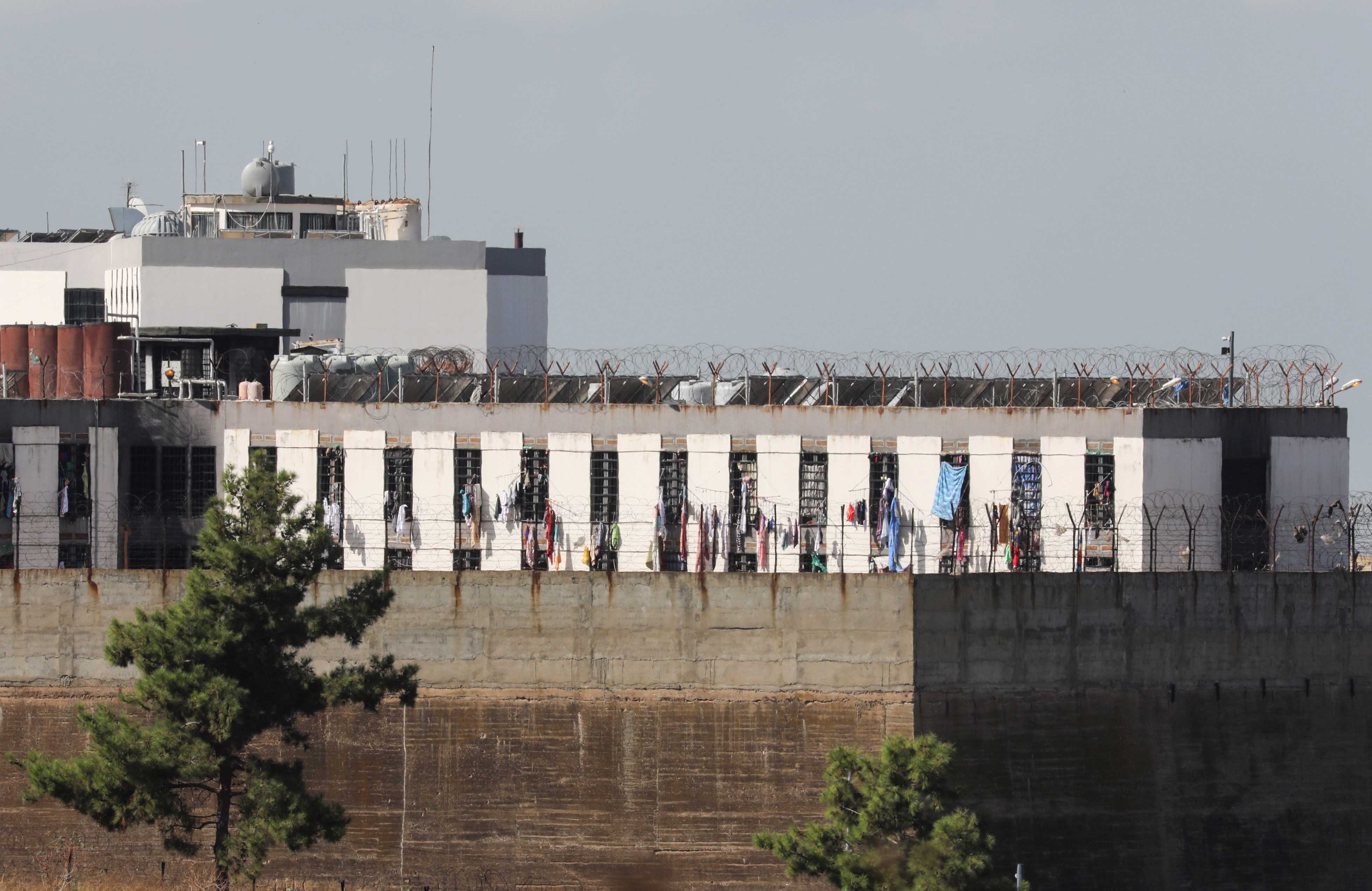 A general view shows the Roumieh prison