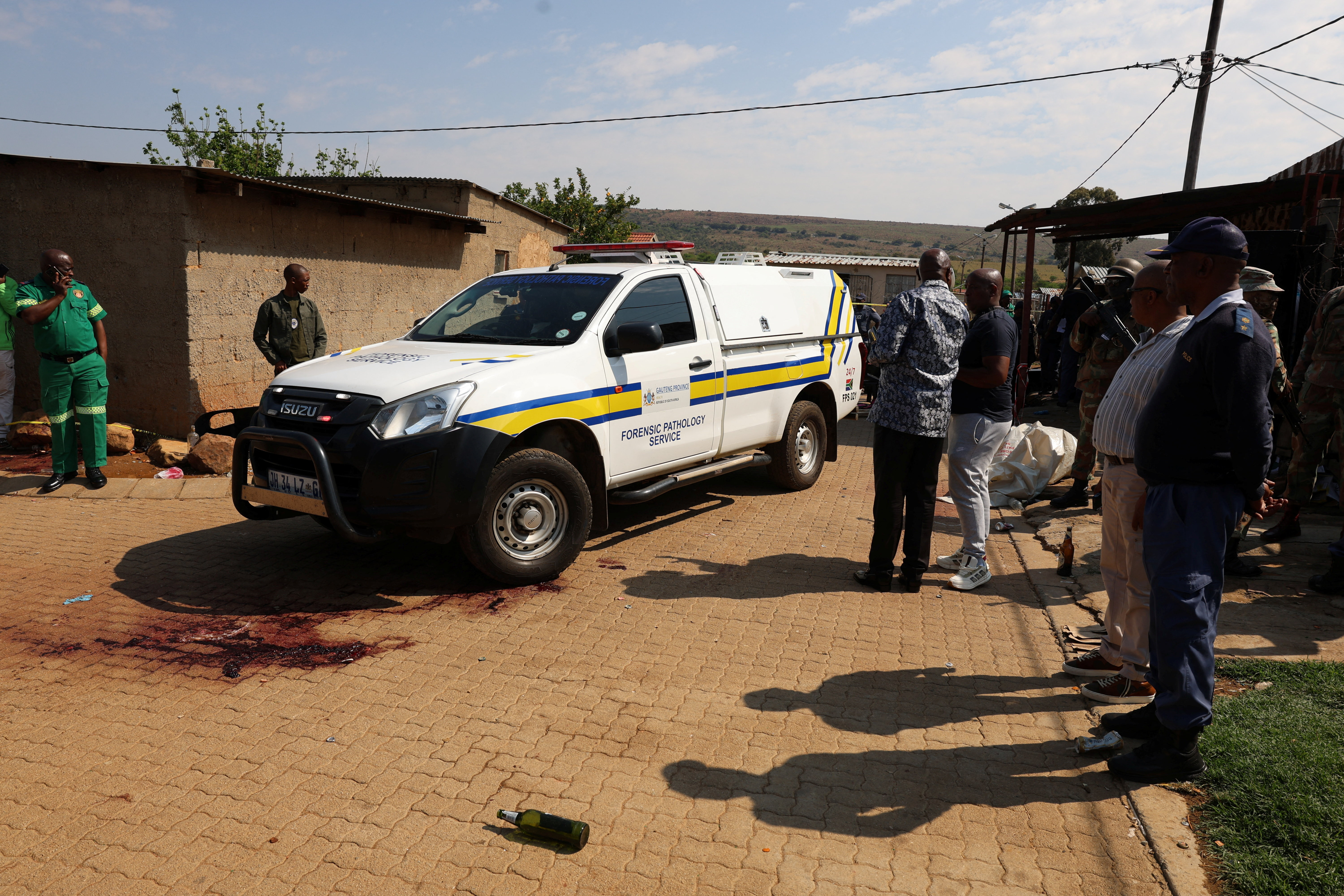 27 people killed in two shootings in South African townships