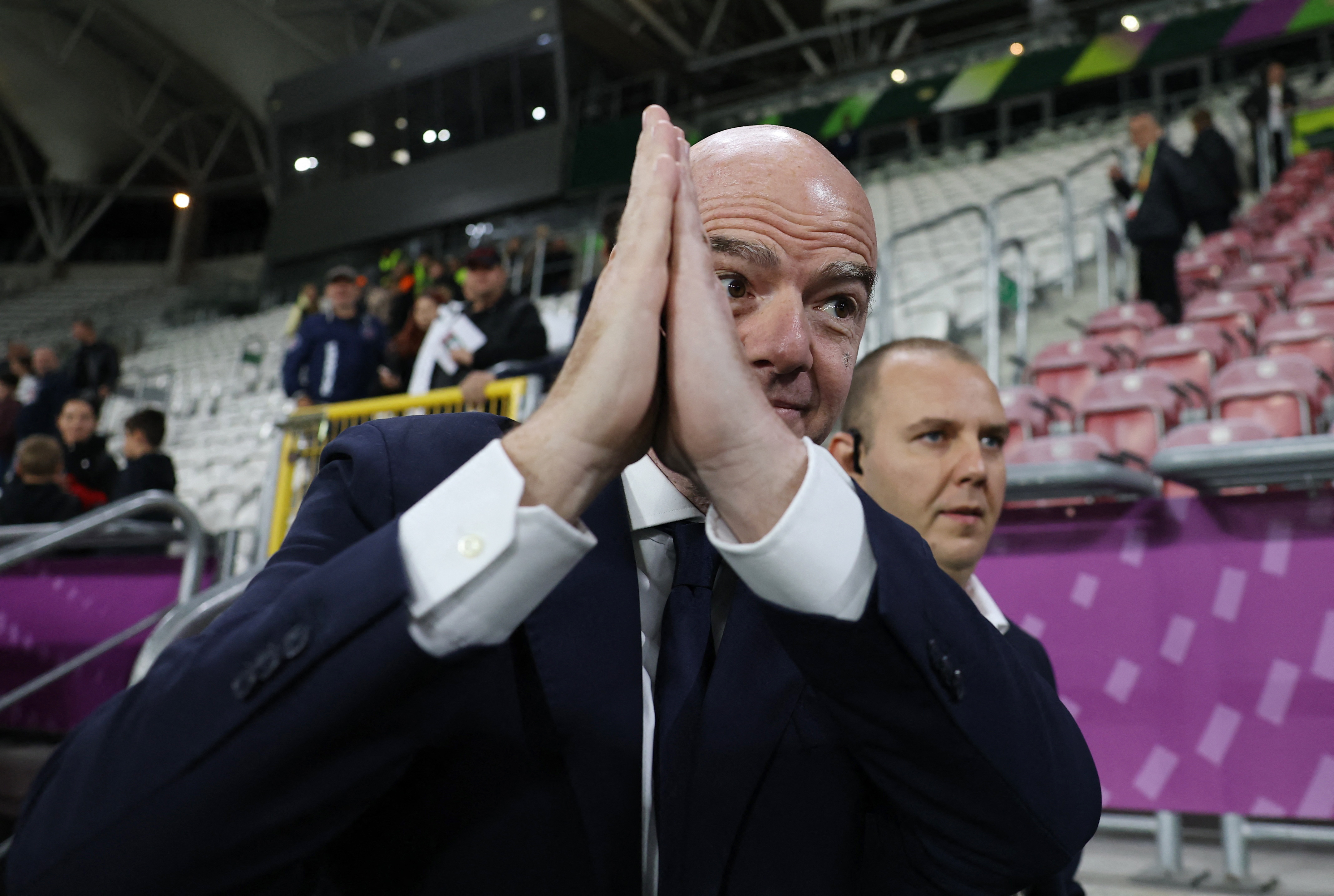 FIFA president Gianni Infantino