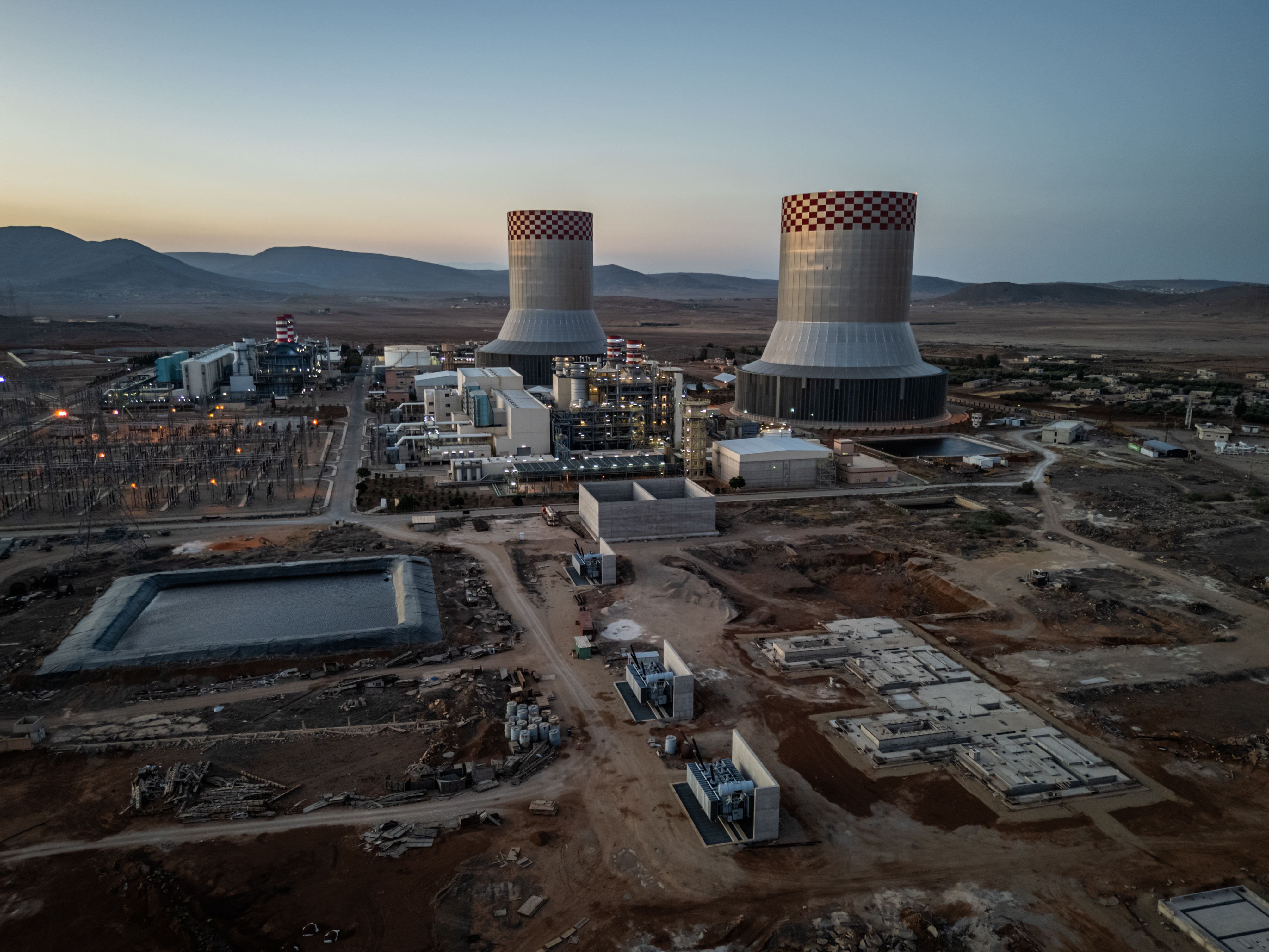 The Syrian civil war has significantly reduced the country's power production