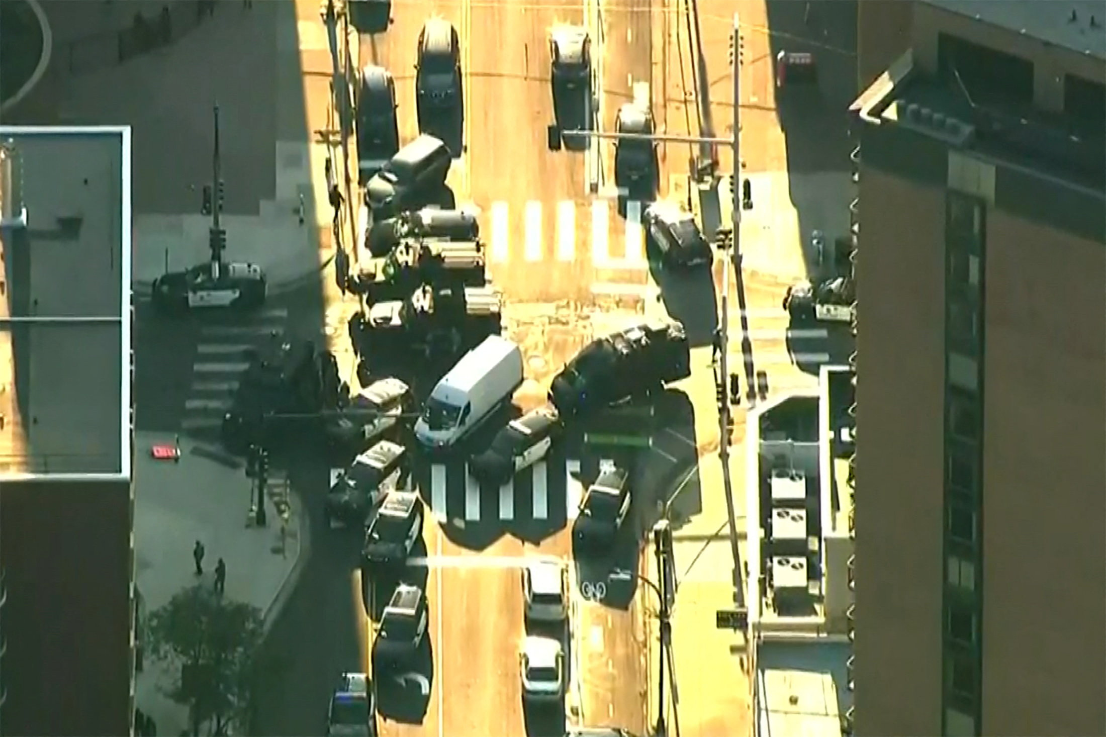 Police respond to a shooting that authorities said involved multiple victims in Minneapolis, Minnesota, U.S., September 2, 2026, in a still image from aerial video. ABC affiliate KSTP via REUTERS. NO RESALES. NO ARCHIVES. THIS IMAGE HAS BEEN SUPPLIED BY A THIRD PARTY. MANDATORY CREDIT