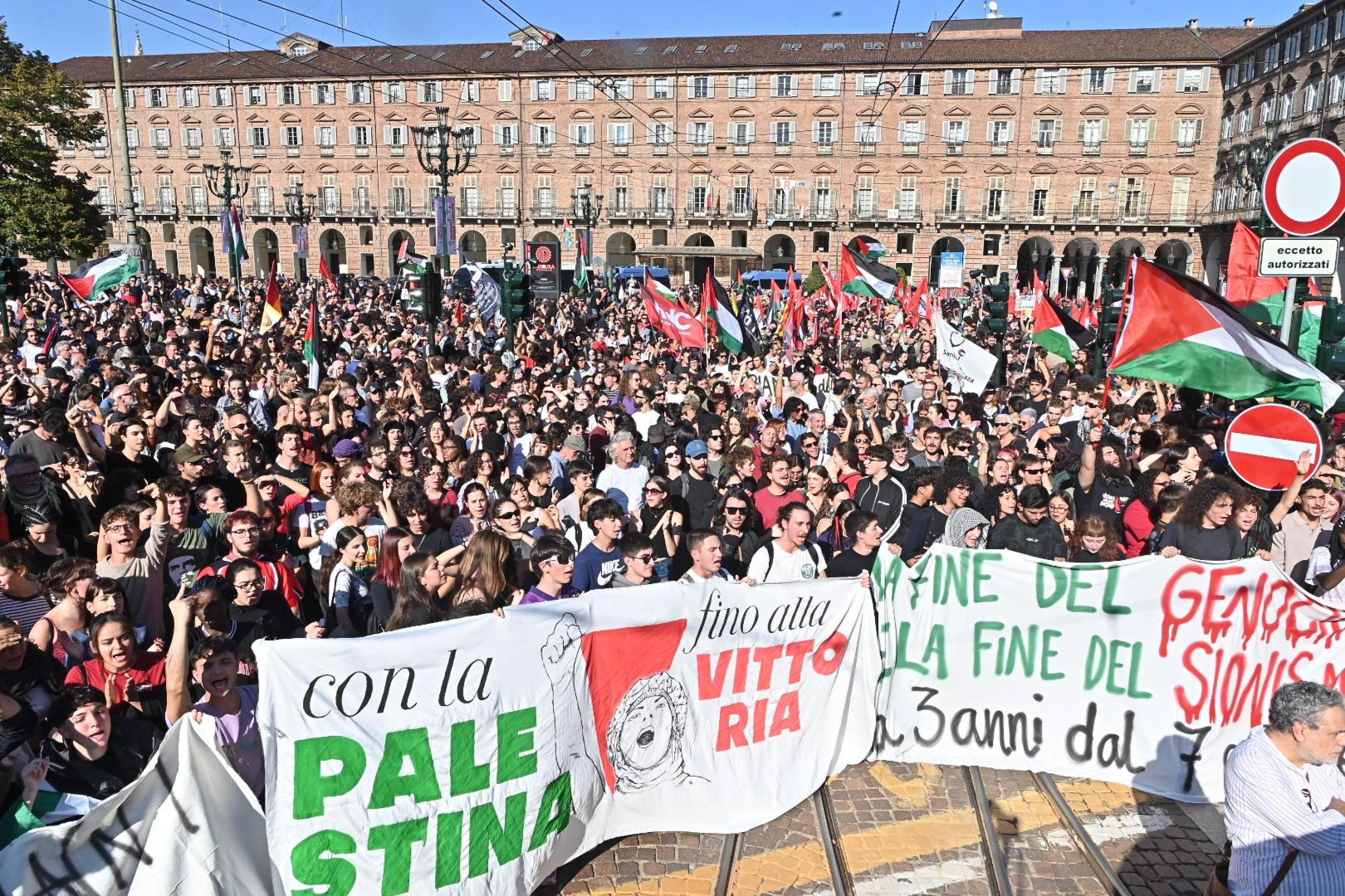 Thousands march across Europe to demand end to Israel’s war on Gaza