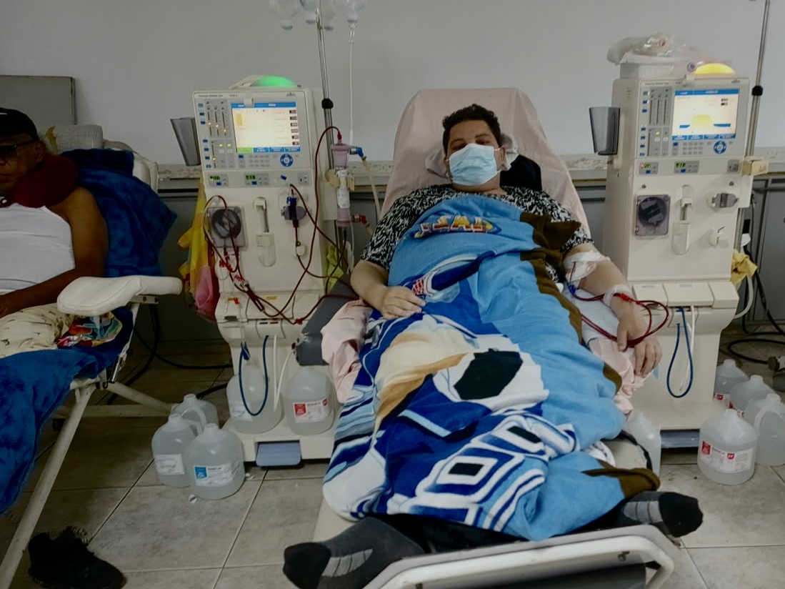 Onasis Munoz of Valencia, Venezuela, has seen his dialysis treatment interrupted by power outages [Courtesy of Onasis Munoz]