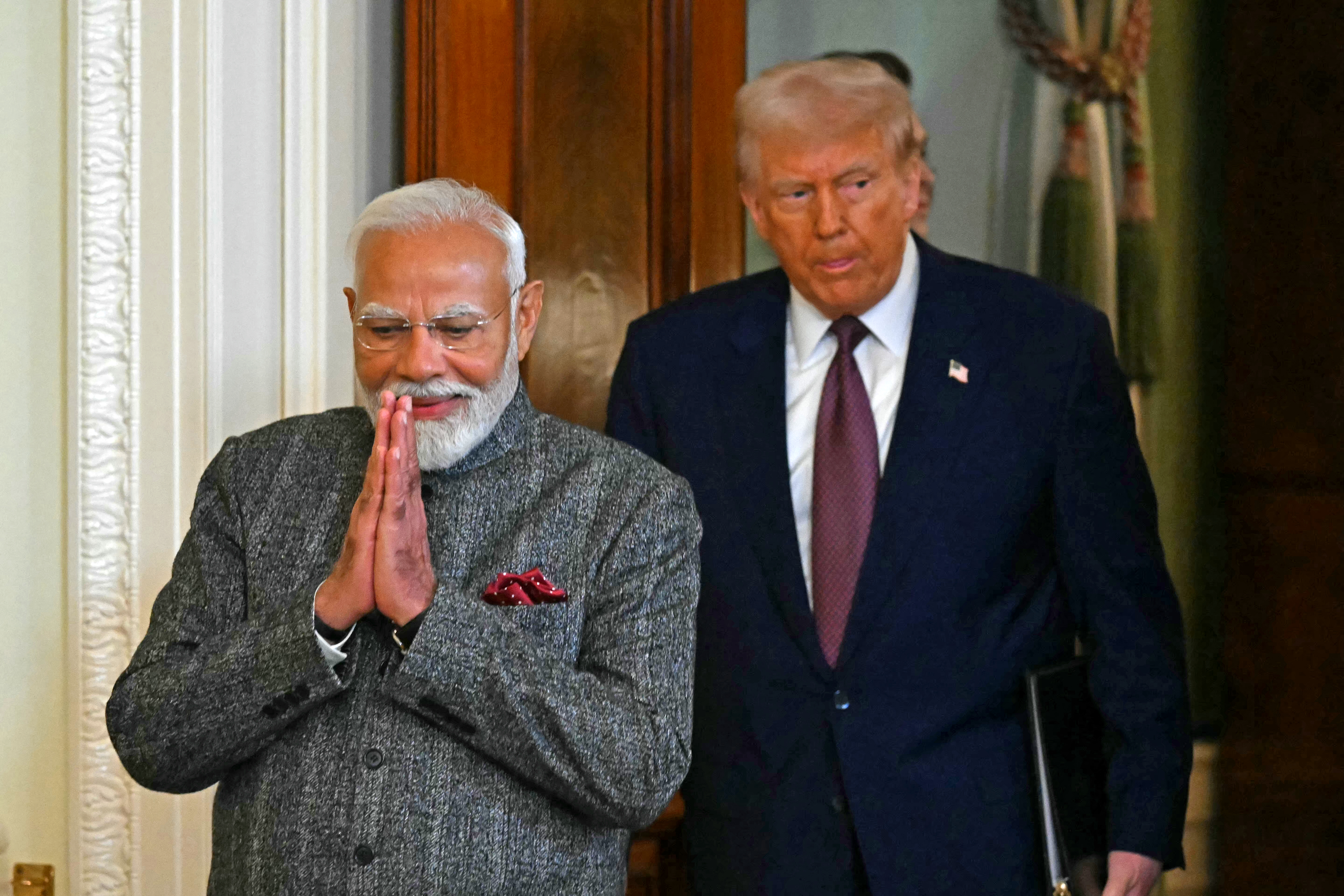 US President Donald Trump and Indian Prime Minister Narendra Modi