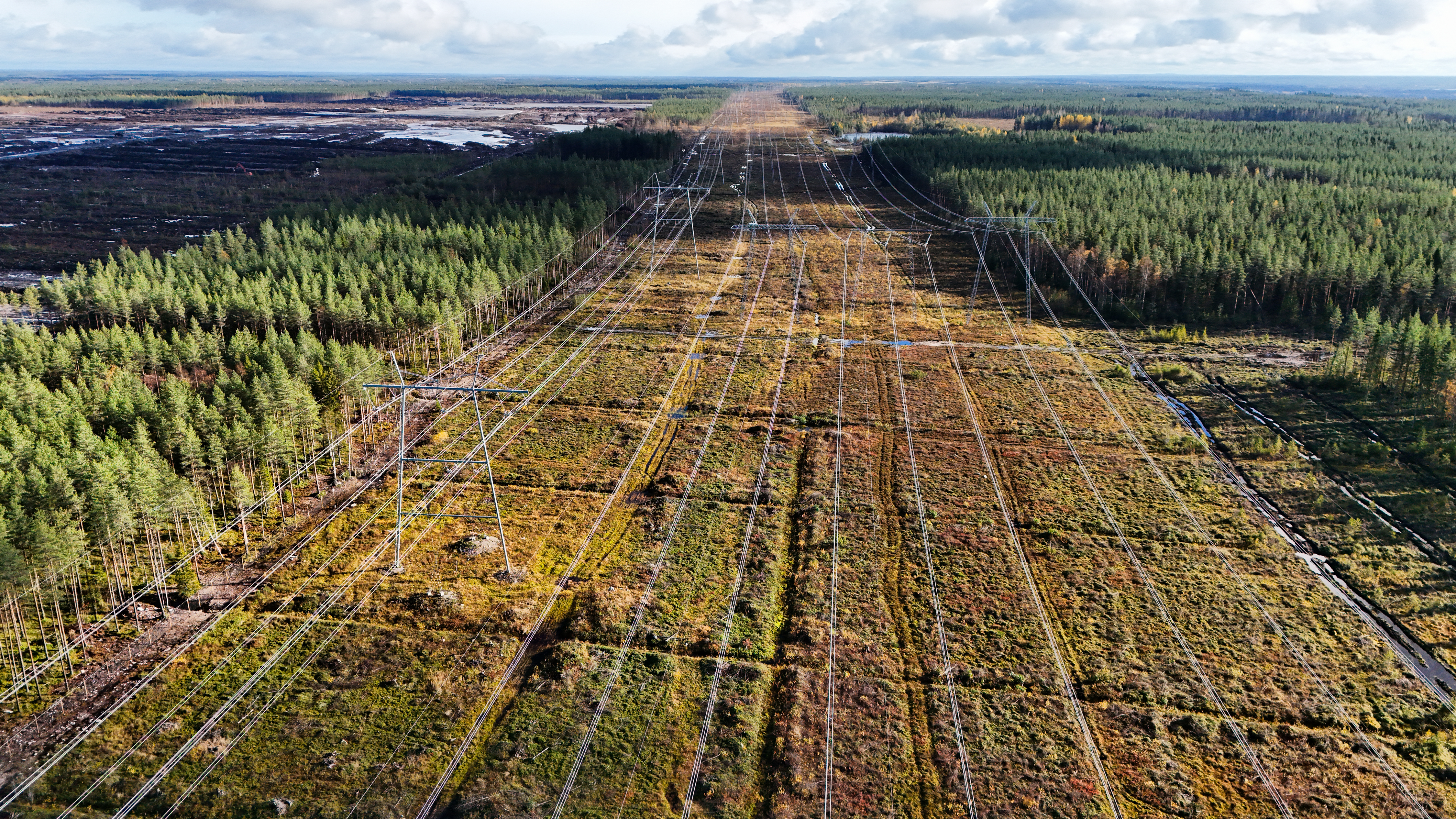 The site earmarked for Google's new data centre is seen in Vaala, Finland, on September 29, 2026 [Alessandro Rampazzo/AFP]