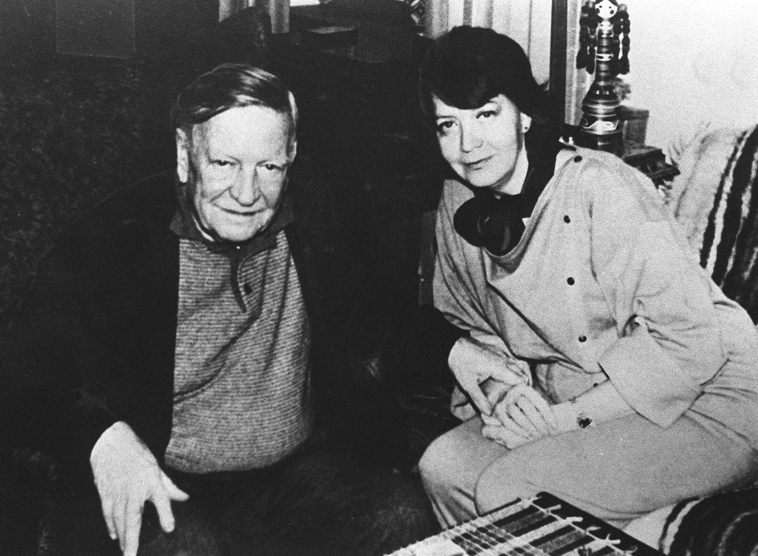 Kim Philby - British intelligence officer who worked as a double agent and fled to the USSR, pictured: Kim Philby with his last wife Rufina Pukhova in Moscow, 1980s [Laski Diffusion/Getty Images]
