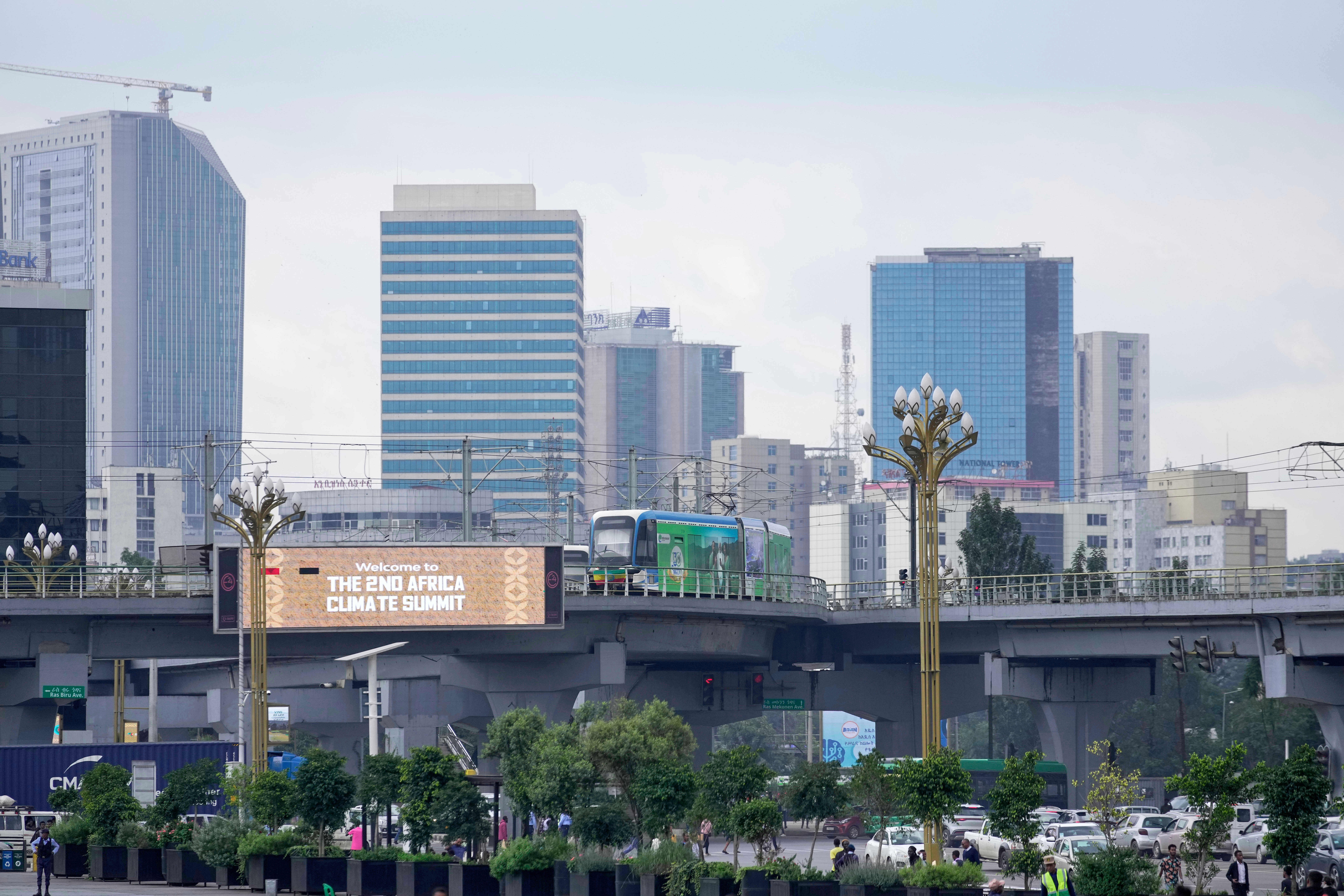 FILE - A view of Addis Ababa, Ethiopia, Sept. 9, 2025. (AP Photo/Brian Inganga, File)