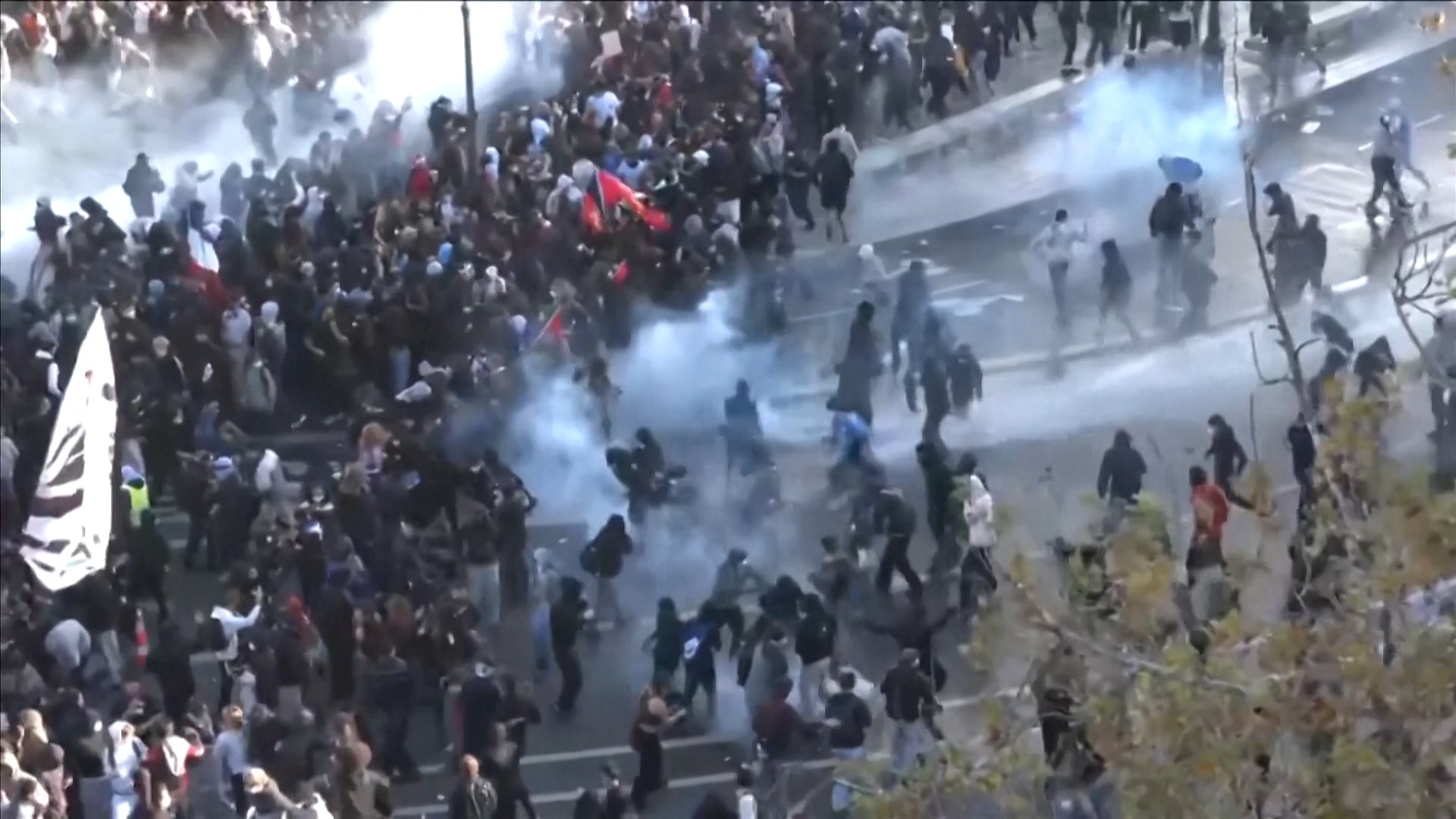 student protests Paris