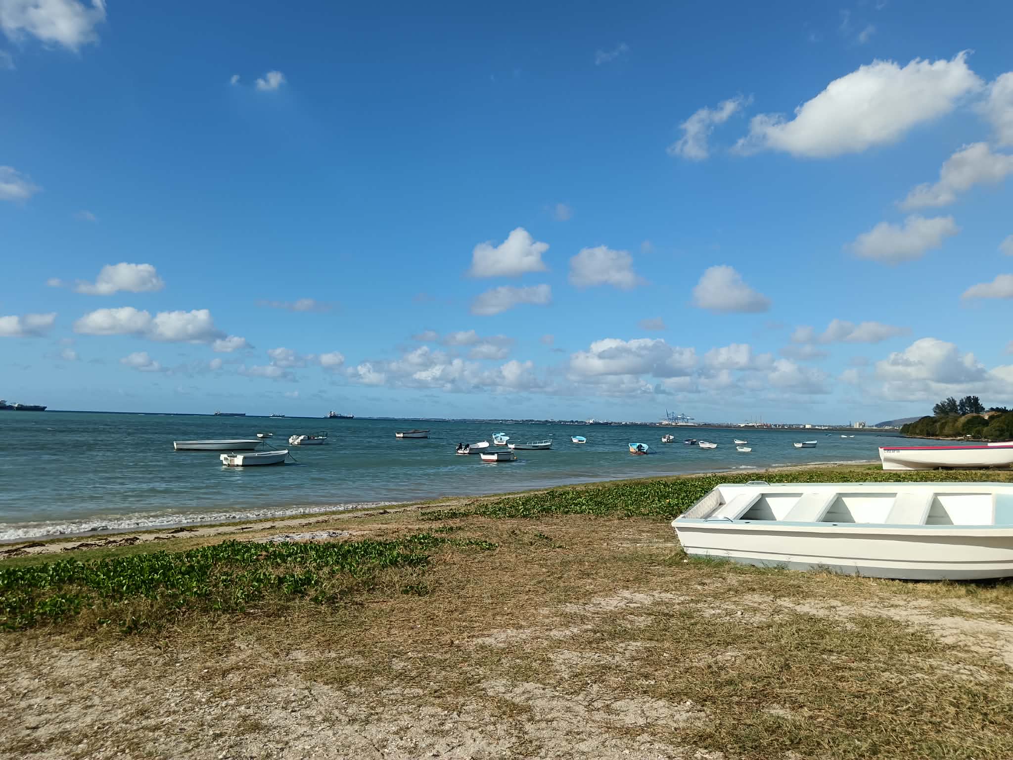 Pointe aux Sables, a coastal village in Mauritius where many Chagossians live.