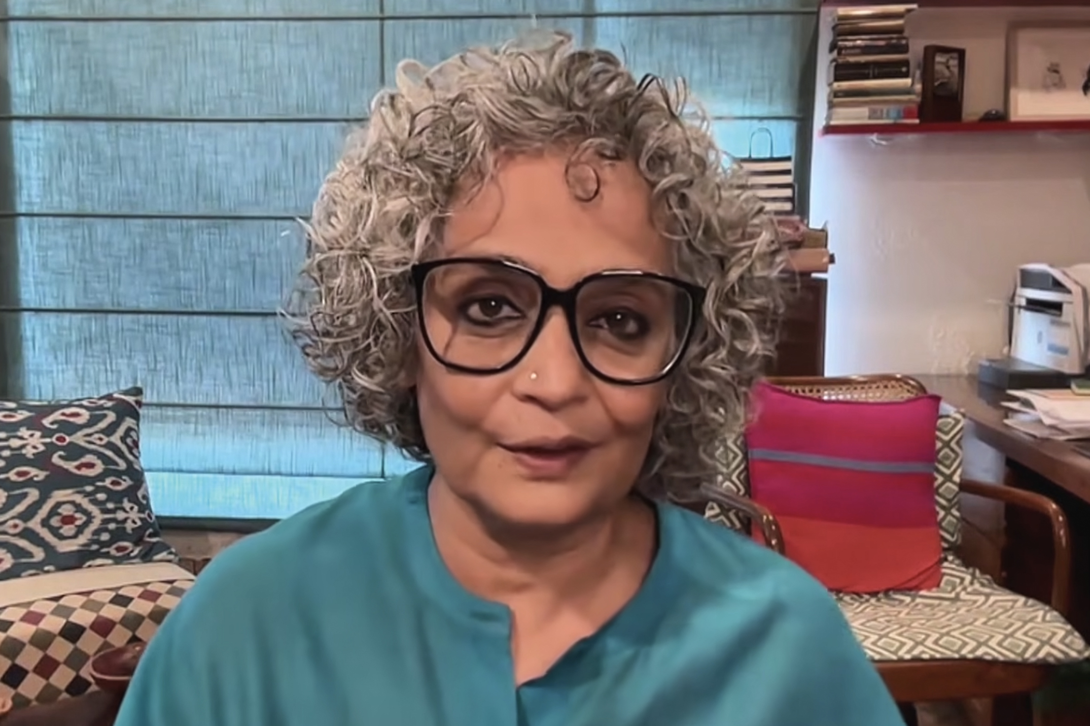 Author Arundhati Roy